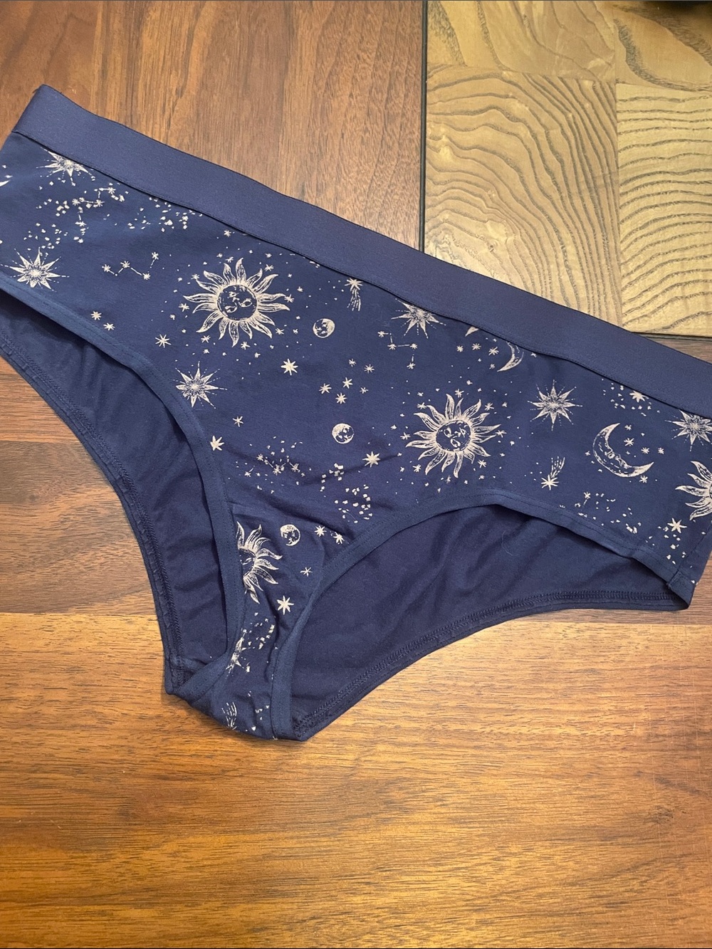 torrid Black, Navy & Gray Assorted Hipster Panty 5-Pack M23 - Picture 8 of 11